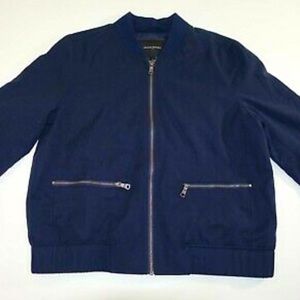 Banana Republic Factory Navy Bomber Jacket